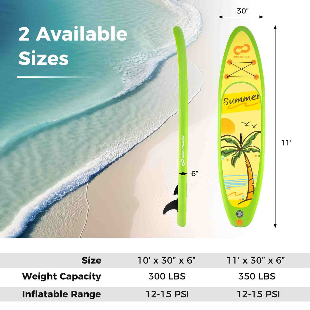 11' Inflatable SUP Board