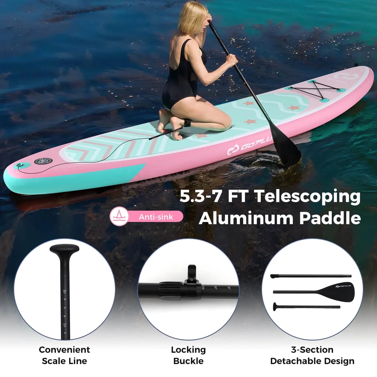 10' Inflatable SUP Board