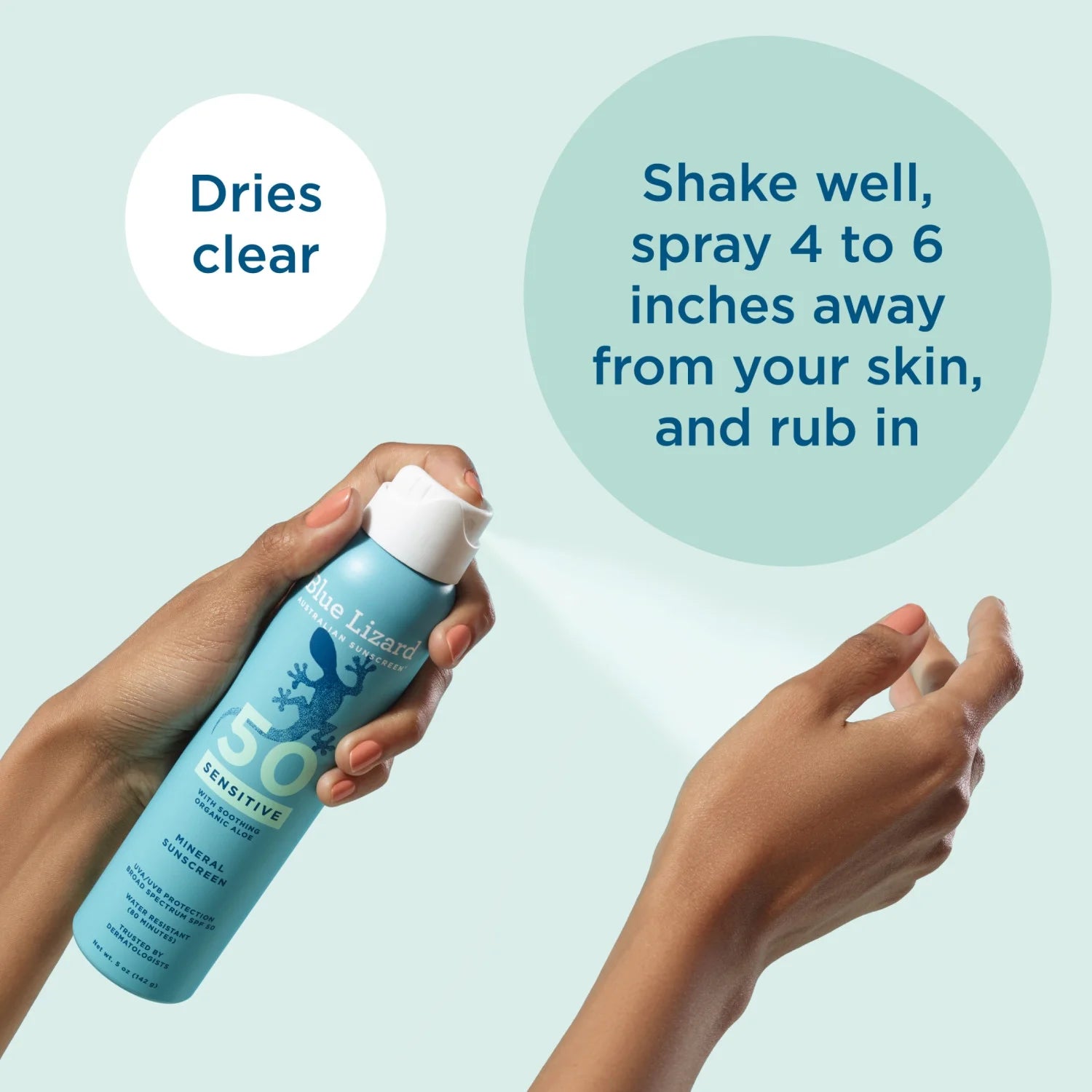 Sensitive SPF 50 Mineral-Based Sunscreen 5 Oz