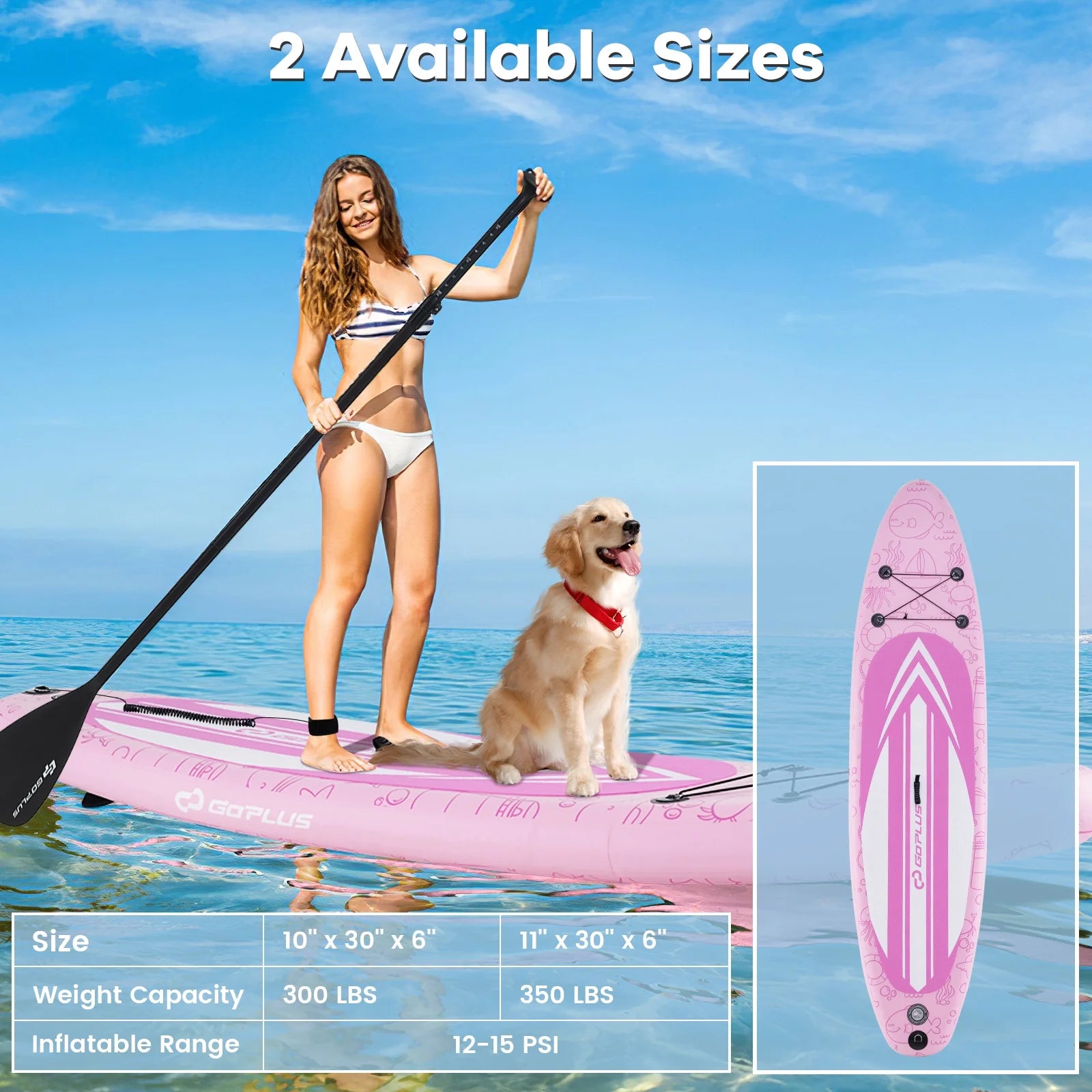 11' Inflatable SUP Board