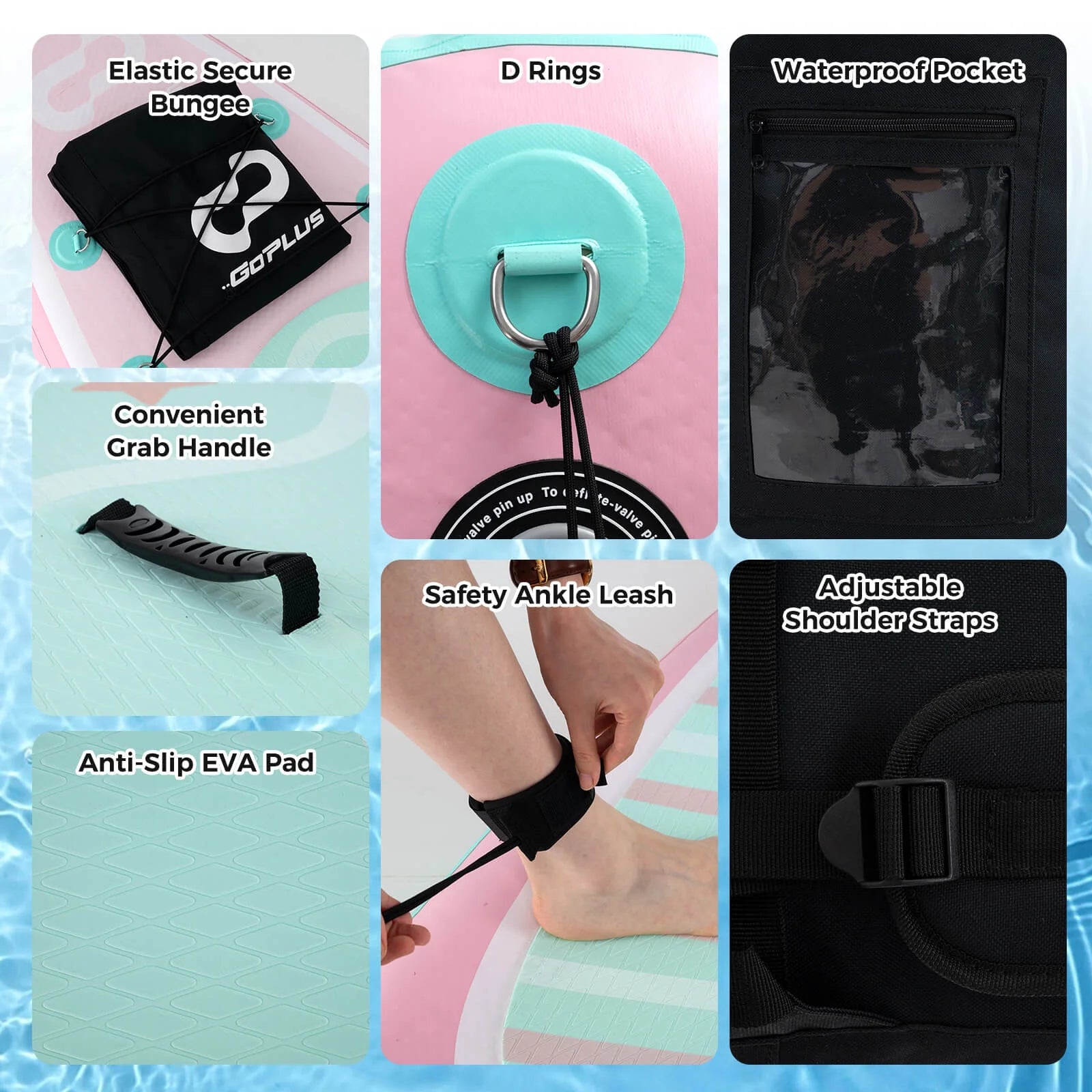 11' Inflatable SUP Board