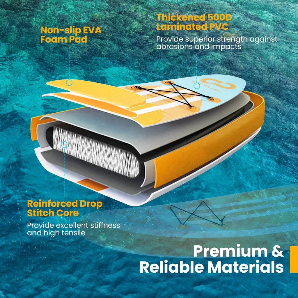 10' Inflatable SUP Board