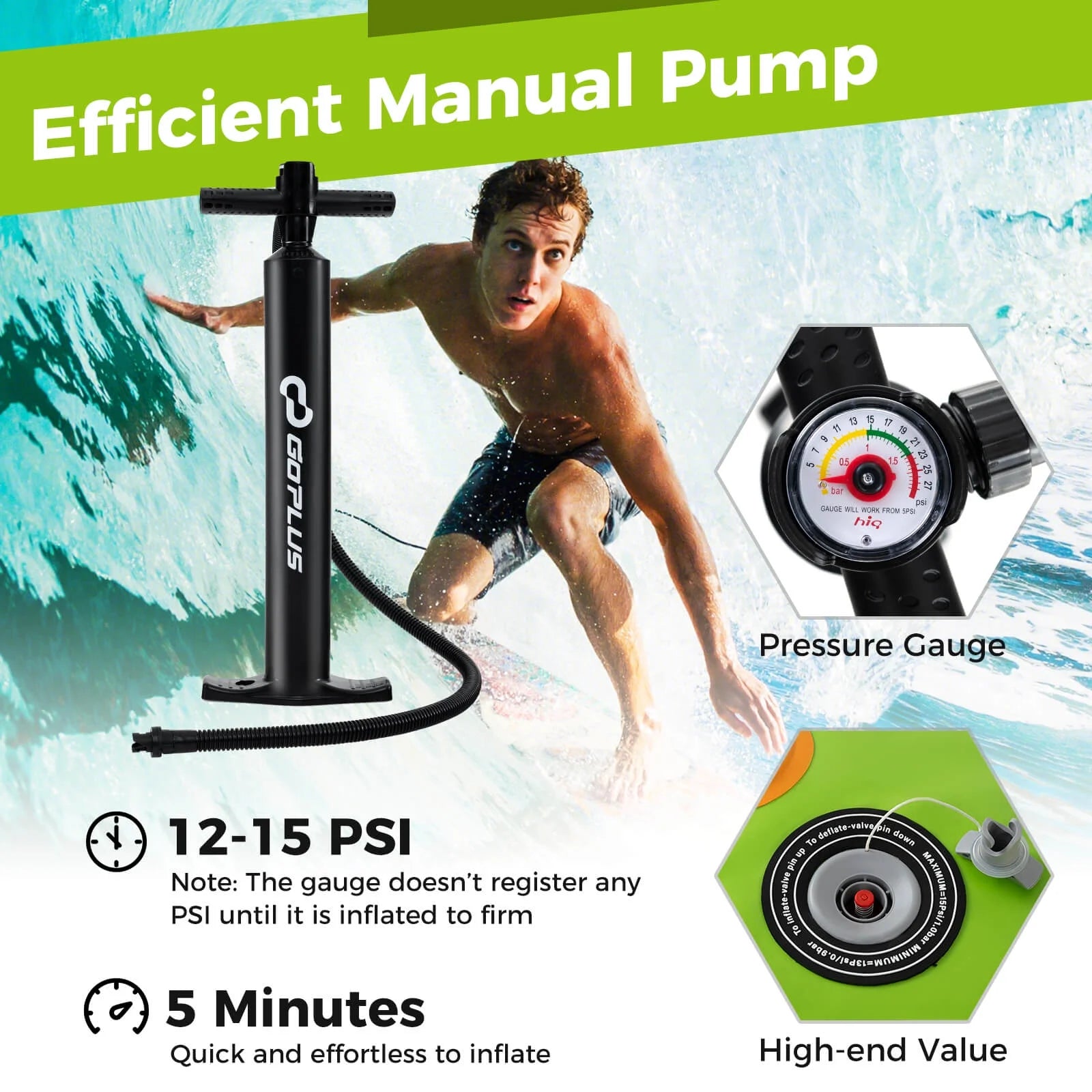 10' Inflatable SUP Board