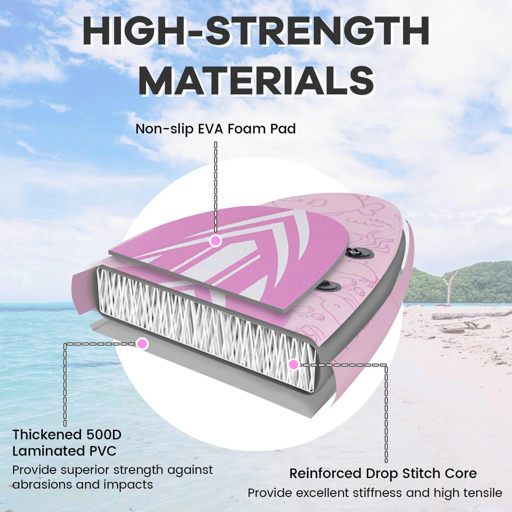 10' Inflatable SUP Board