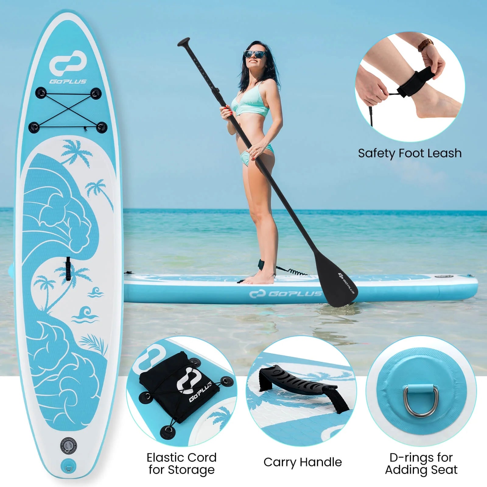 10' Inflatable SUP Board
