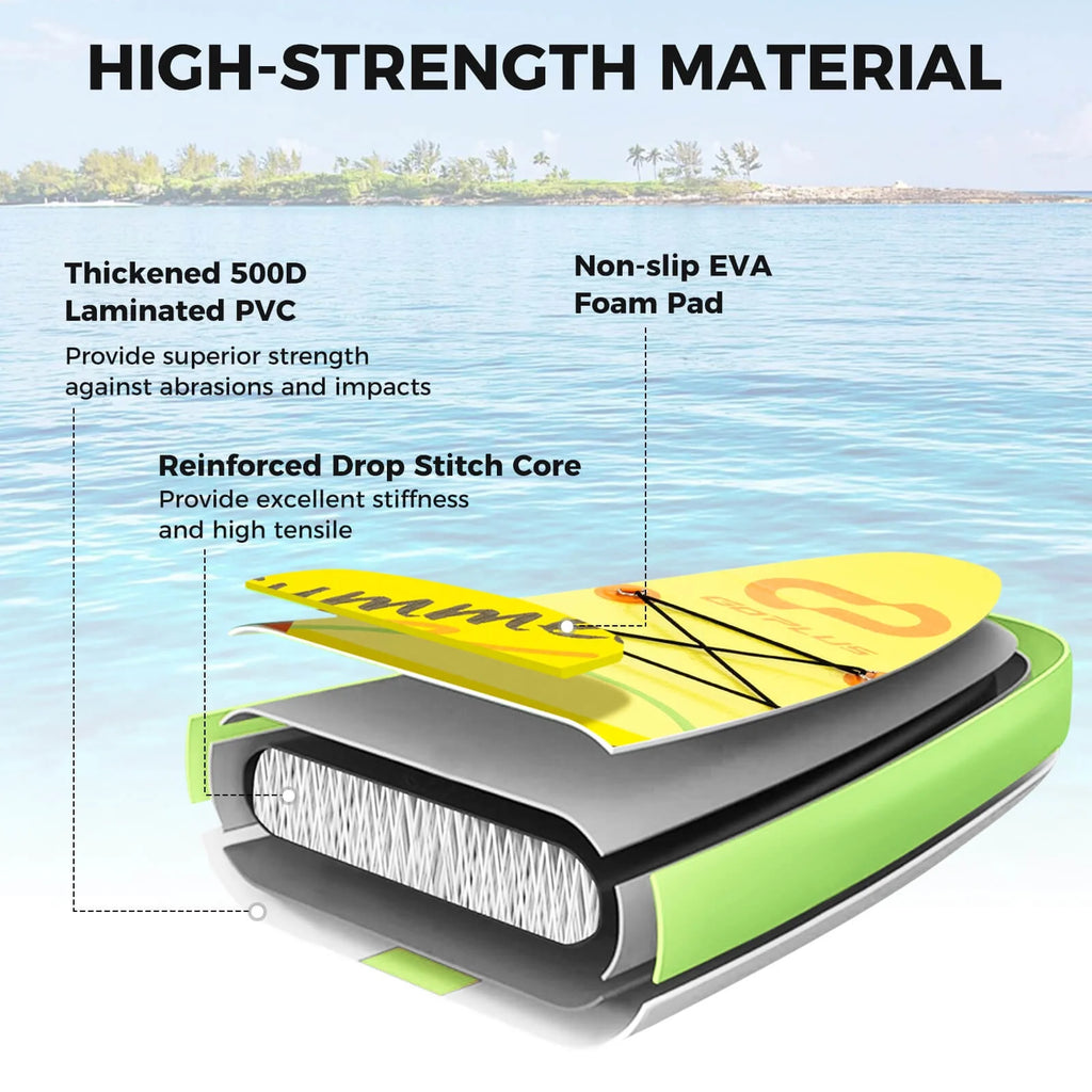 10' Inflatable SUP Board